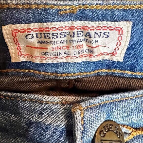 Guess Jean Crop Mid, Size 23.  Classic Y2K. - Picture 5 of 6